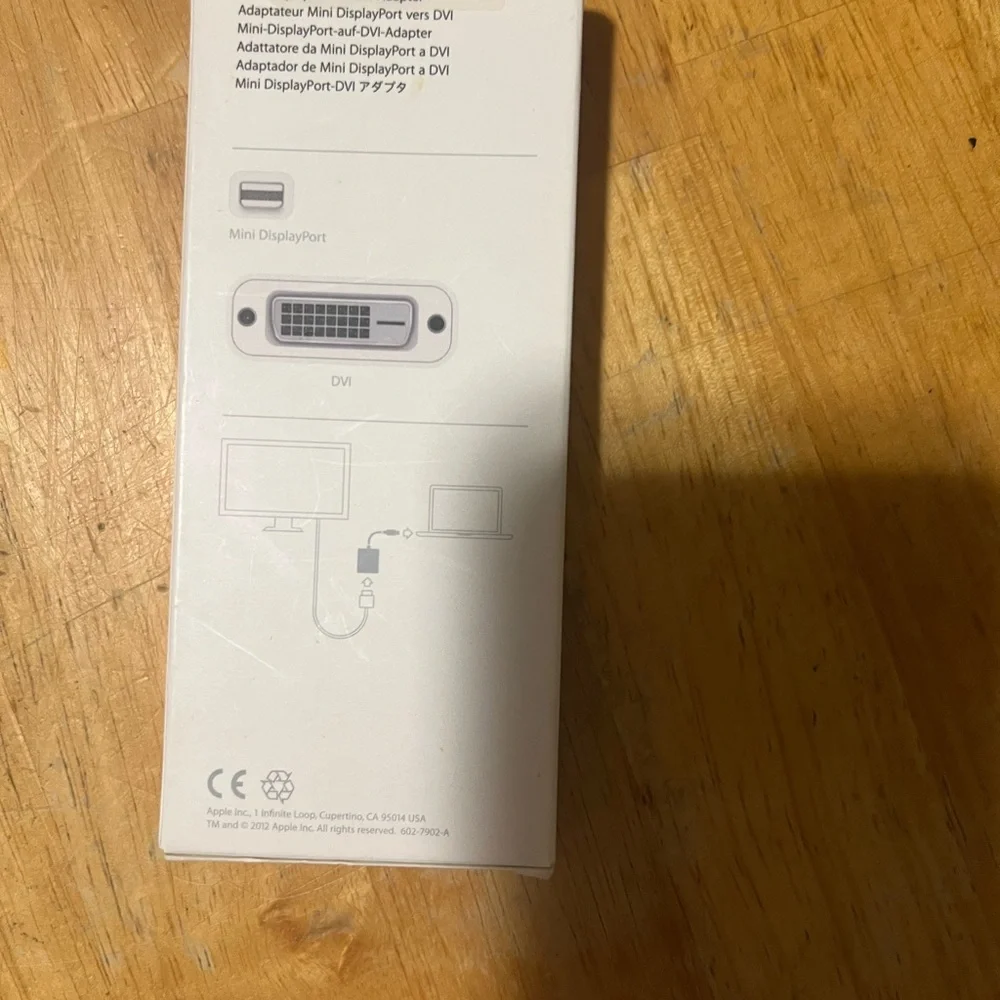 Apple Mini DisplayPort to DVI Adapter - White